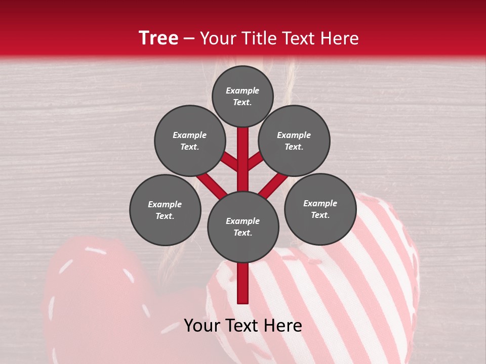 Cord Wood Textile PowerPoint Template