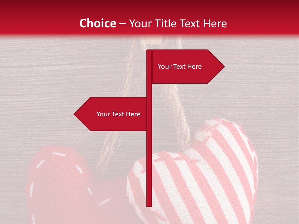 Cord Wood Textile PowerPoint Template