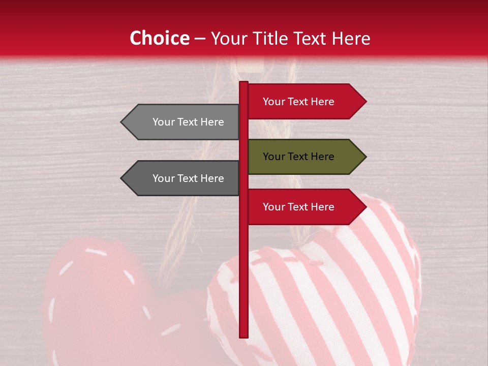 Cord Wood Textile PowerPoint Template