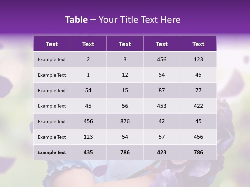 Female Laughing Color PowerPoint Template