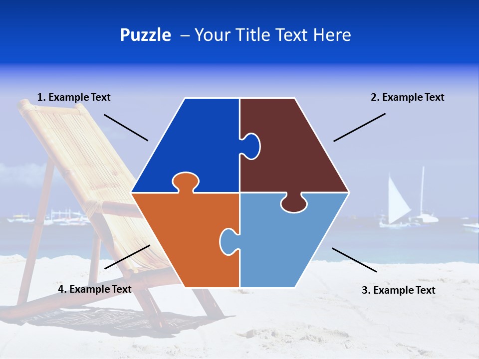 Resort Sailing Seascape PowerPoint Template