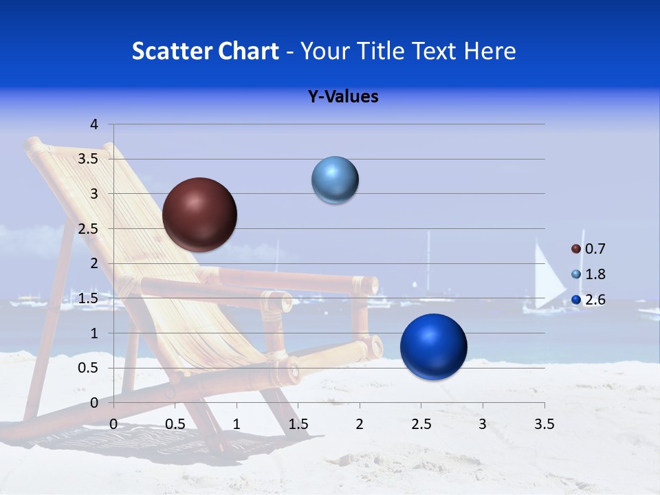 Resort Sailing Seascape PowerPoint Template