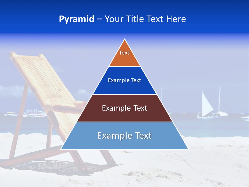 Resort Sailing Seascape PowerPoint Template