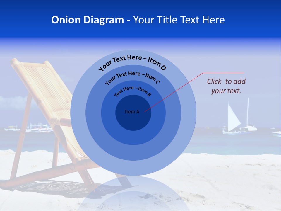 Resort Sailing Seascape PowerPoint Template