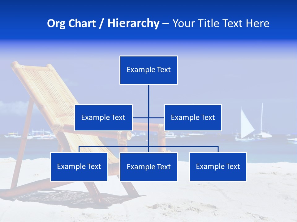 Resort Sailing Seascape PowerPoint Template