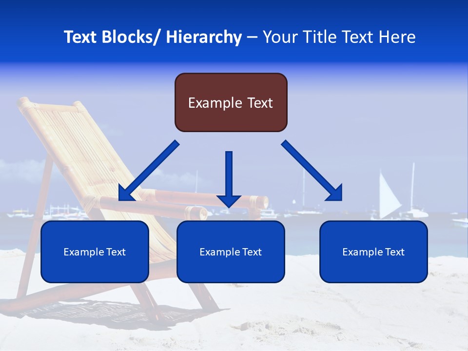 Resort Sailing Seascape PowerPoint Template