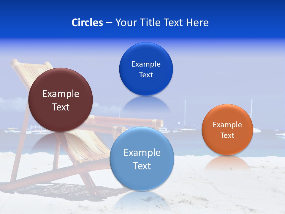 Resort Sailing Seascape PowerPoint Template