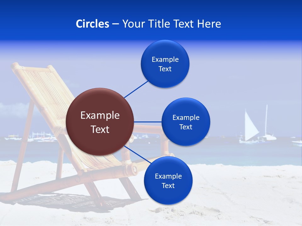 Resort Sailing Seascape PowerPoint Template