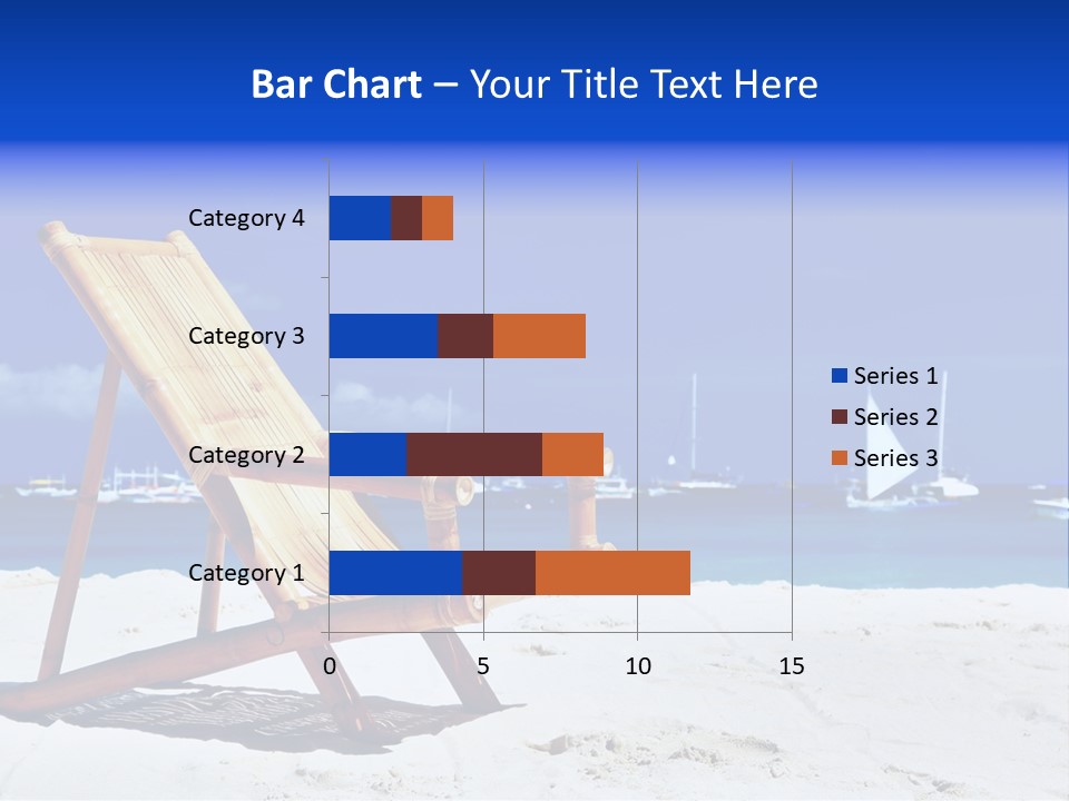 Resort Sailing Seascape PowerPoint Template