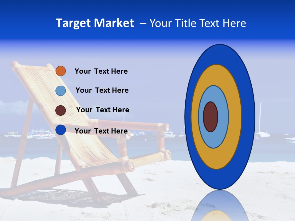 Resort Sailing Seascape PowerPoint Template