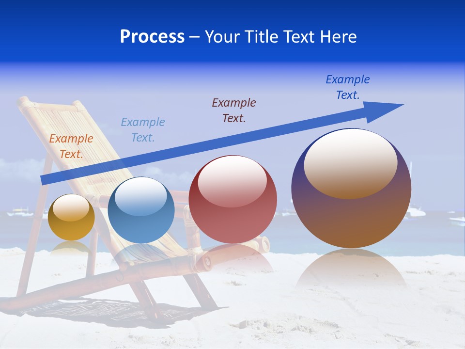 Resort Sailing Seascape PowerPoint Template