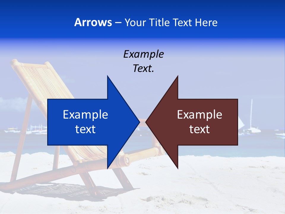 Resort Sailing Seascape PowerPoint Template