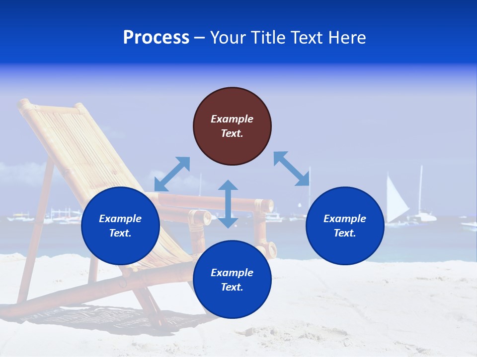 Resort Sailing Seascape PowerPoint Template