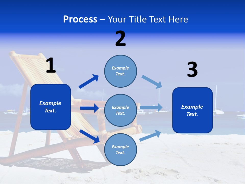 Resort Sailing Seascape PowerPoint Template