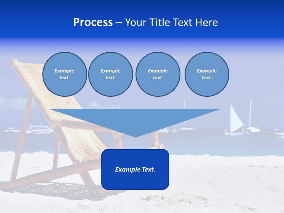Resort Sailing Seascape PowerPoint Template
