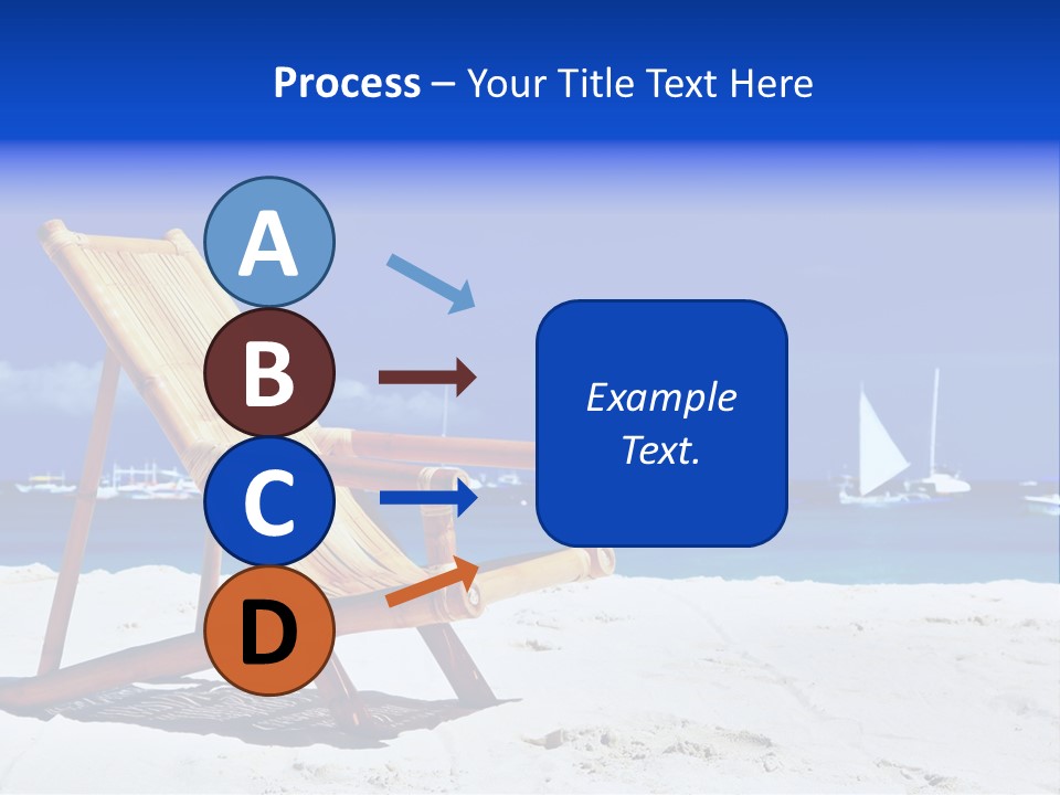 Resort Sailing Seascape PowerPoint Template