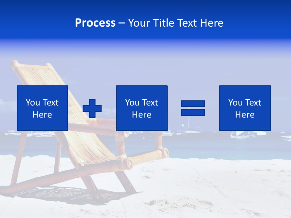 Resort Sailing Seascape PowerPoint Template