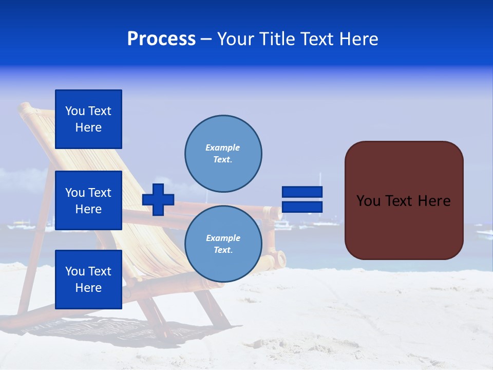 Resort Sailing Seascape PowerPoint Template