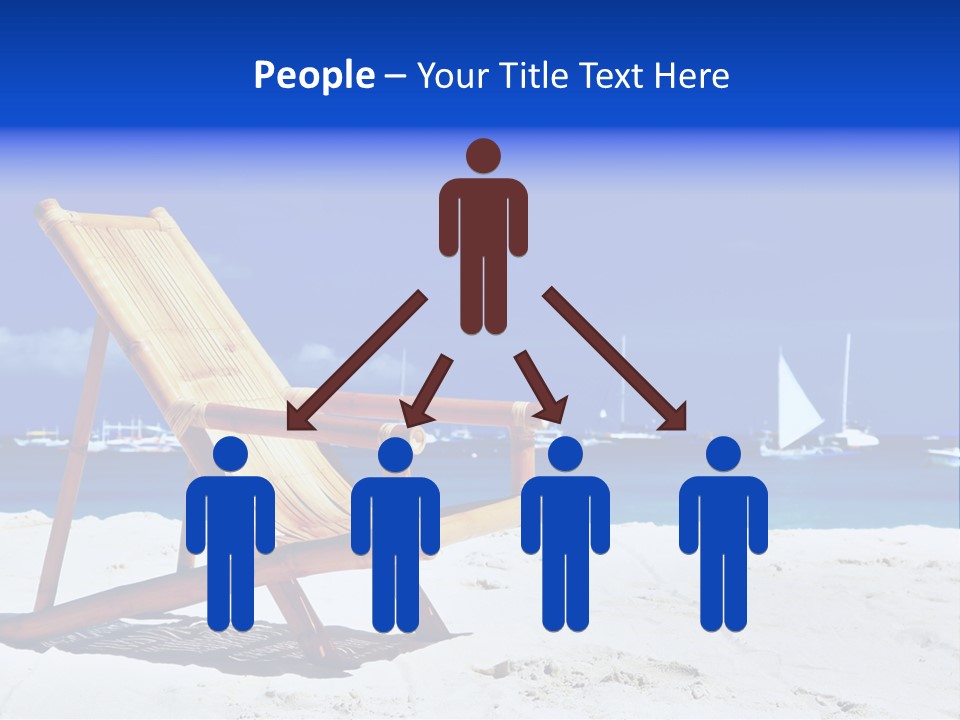 Resort Sailing Seascape PowerPoint Template