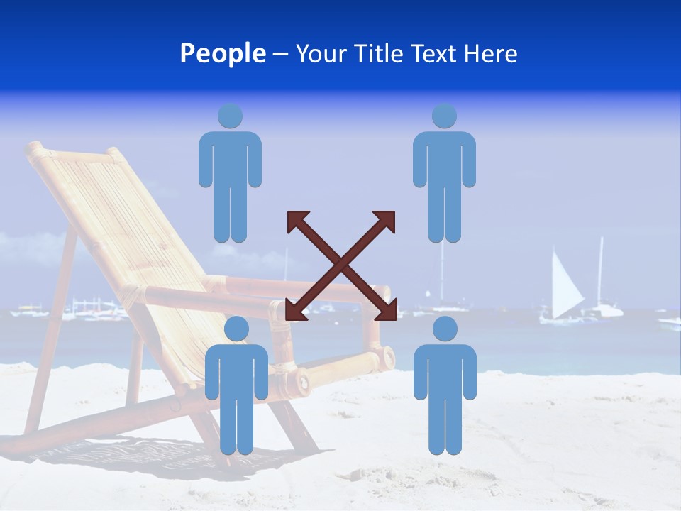 Resort Sailing Seascape PowerPoint Template