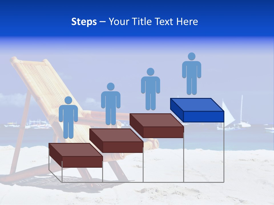 Resort Sailing Seascape PowerPoint Template