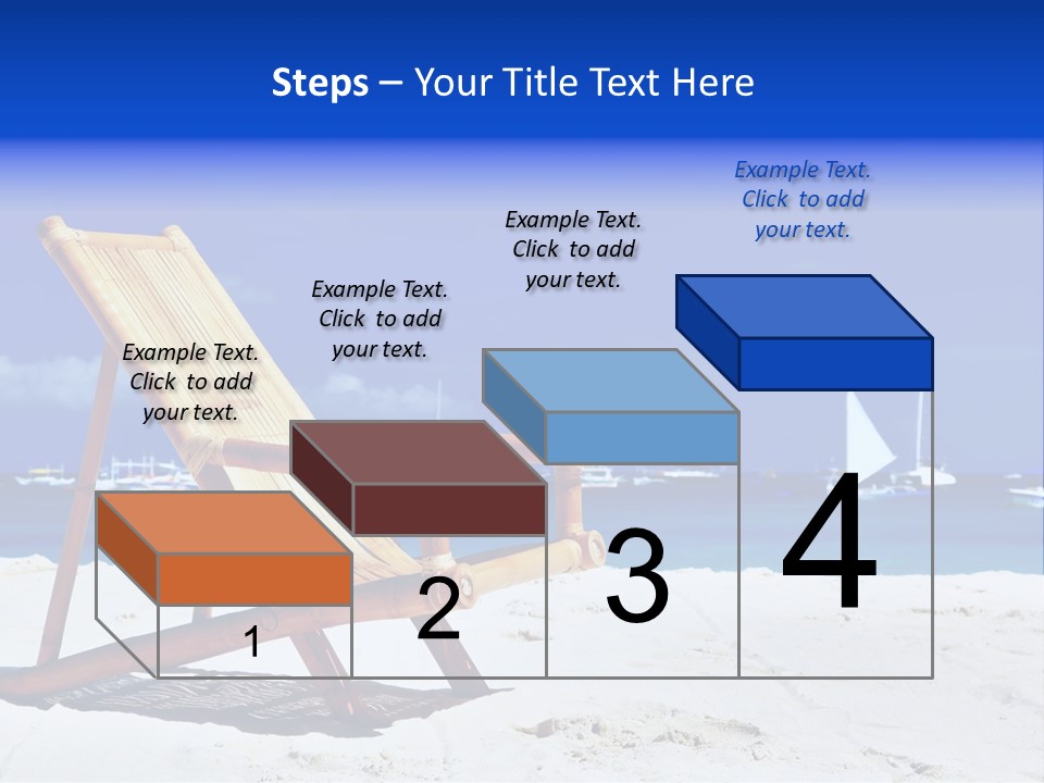 Resort Sailing Seascape PowerPoint Template