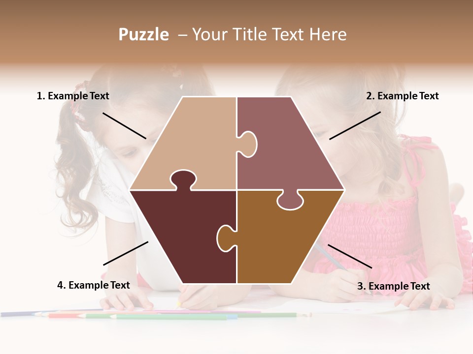 Child Joy Crayon PowerPoint Template