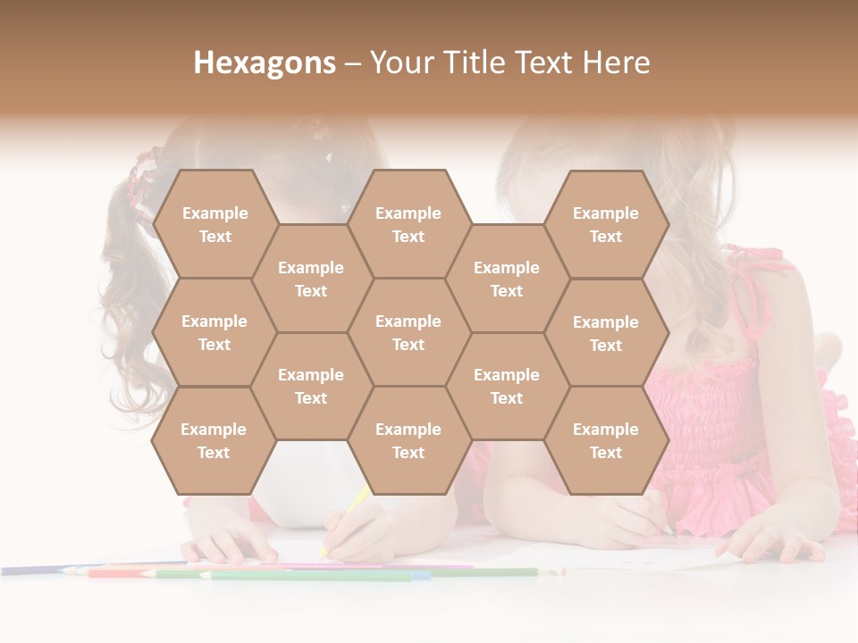 Child Joy Crayon PowerPoint Template