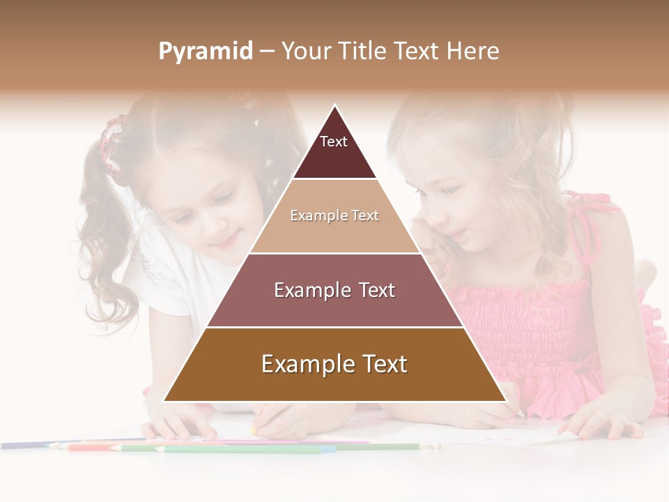 Child Joy Crayon PowerPoint Template