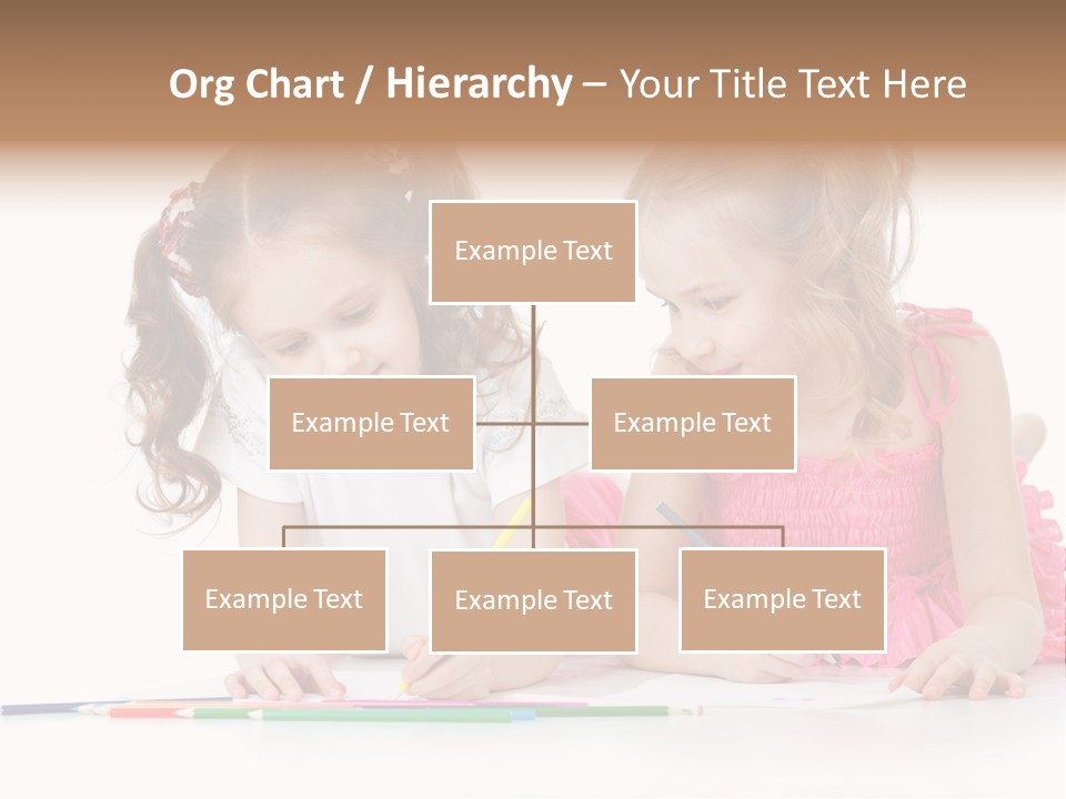 Child Joy Crayon PowerPoint Template