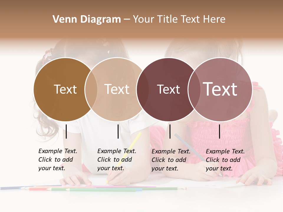 Child Joy Crayon PowerPoint Template