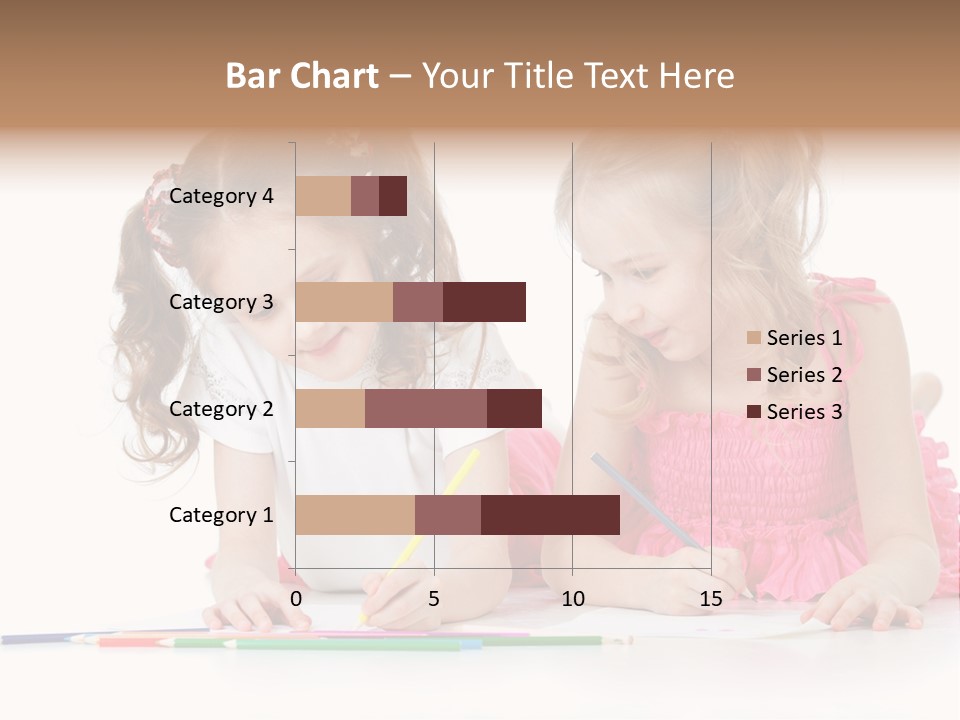 Child Joy Crayon PowerPoint Template