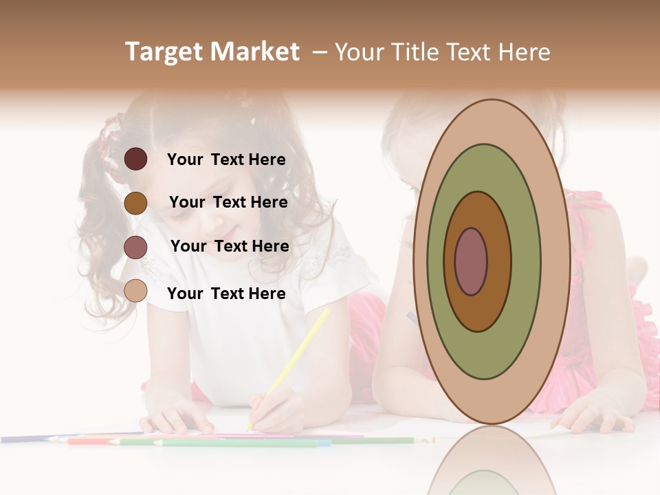 Child Joy Crayon PowerPoint Template