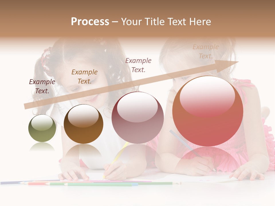 Child Joy Crayon PowerPoint Template