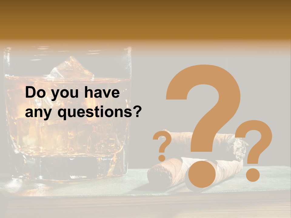 Ice Macro Isolated PowerPoint Template