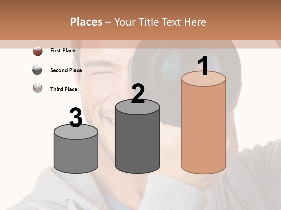 Cameraman Picture Photograph PowerPoint Template