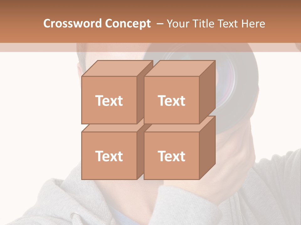 Cameraman Picture Photograph PowerPoint Template