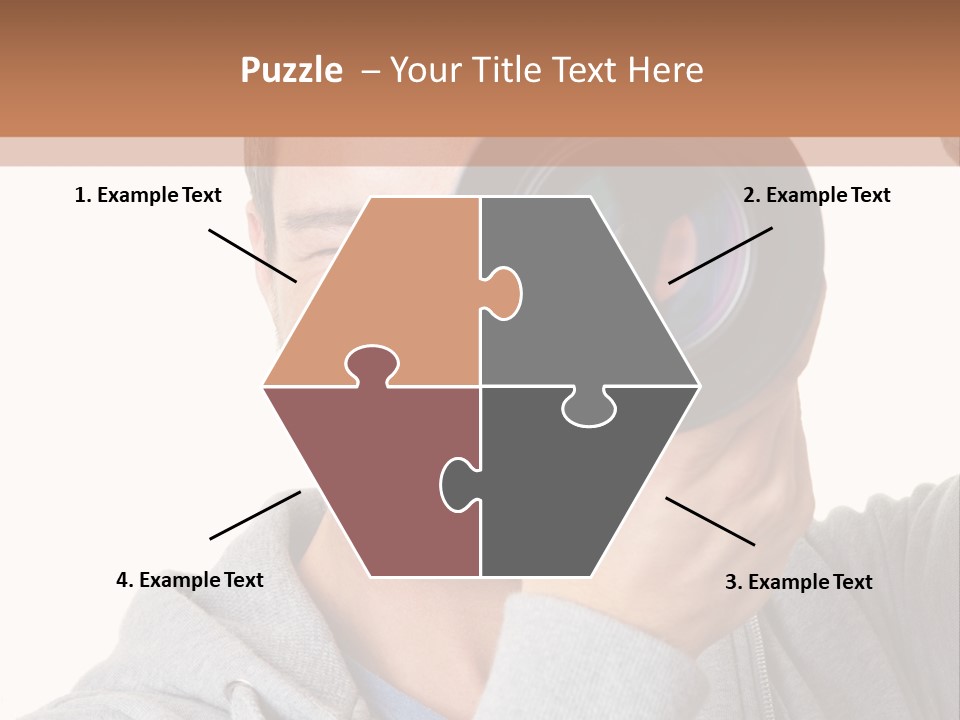 Cameraman Picture Photograph PowerPoint Template