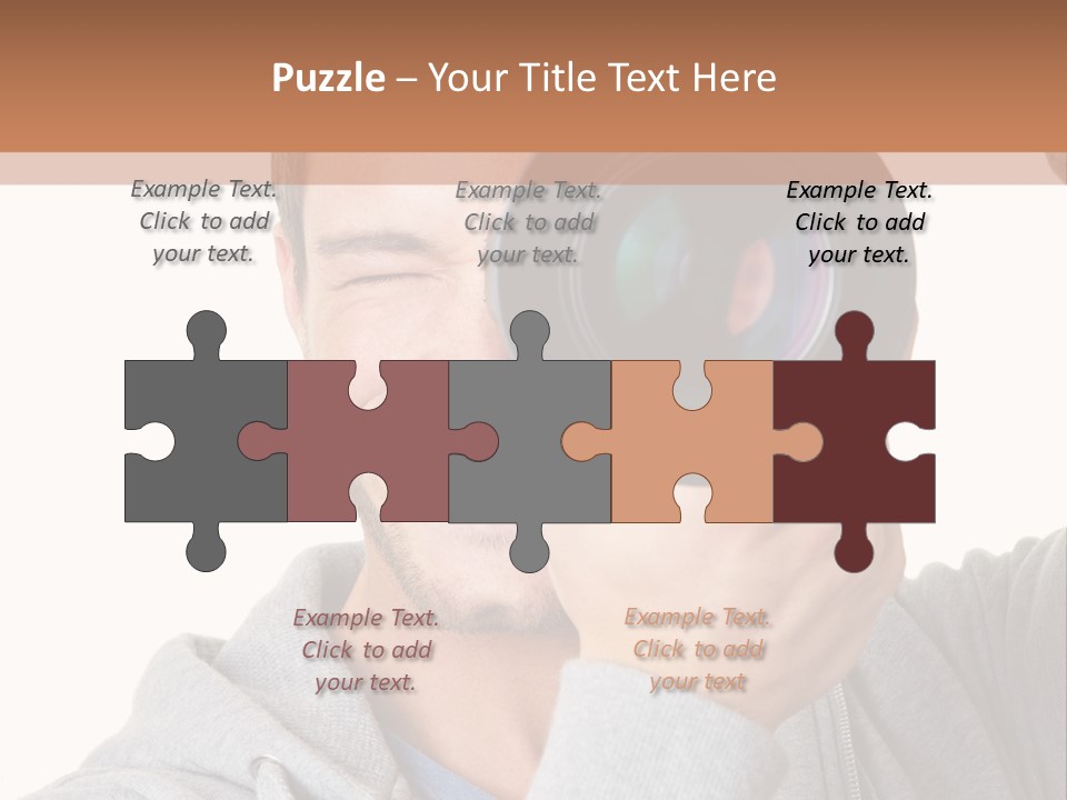 Cameraman Picture Photograph PowerPoint Template