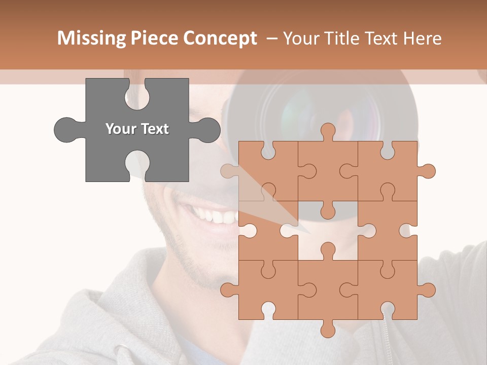 Cameraman Picture Photograph PowerPoint Template