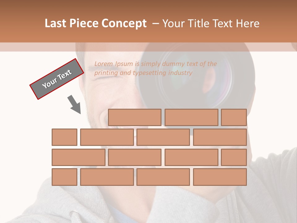 Cameraman Picture Photograph PowerPoint Template