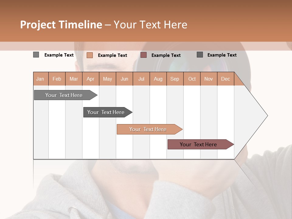 Cameraman Picture Photograph PowerPoint Template