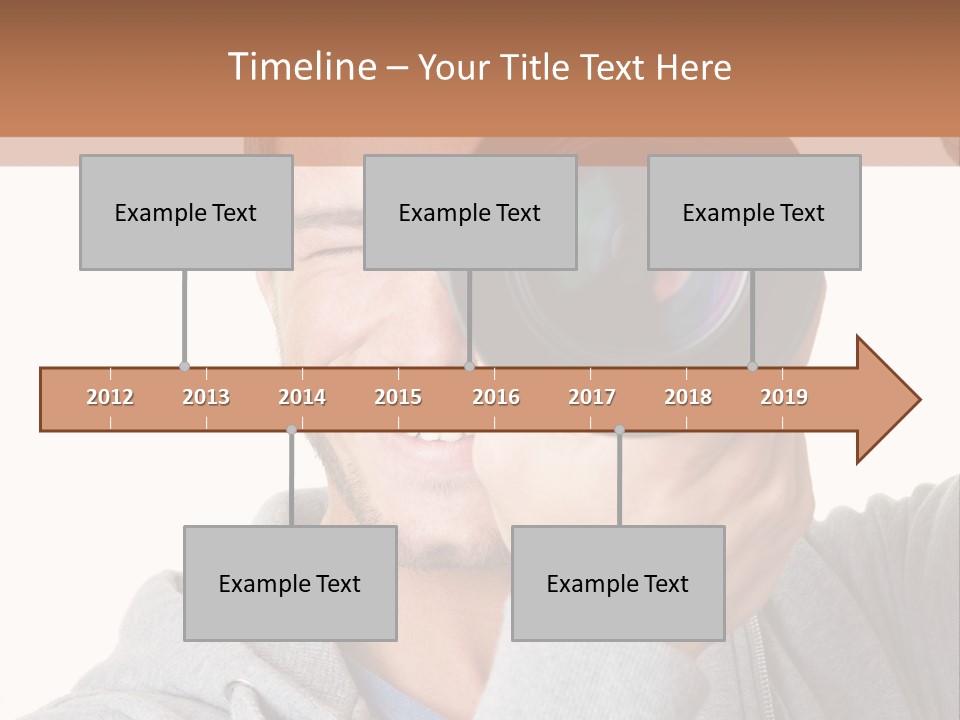 Cameraman Picture Photograph PowerPoint Template