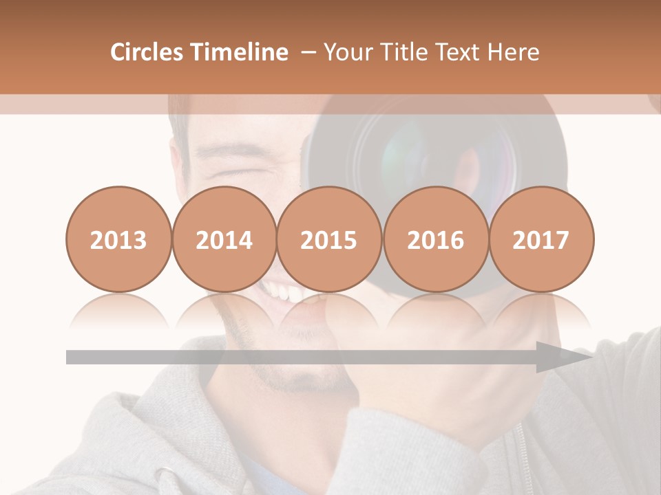 Cameraman Picture Photograph PowerPoint Template