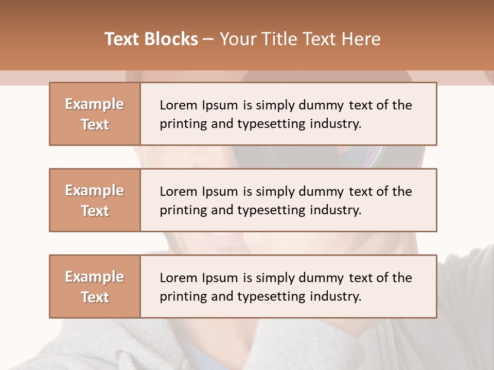 Cameraman Picture Photograph PowerPoint Template