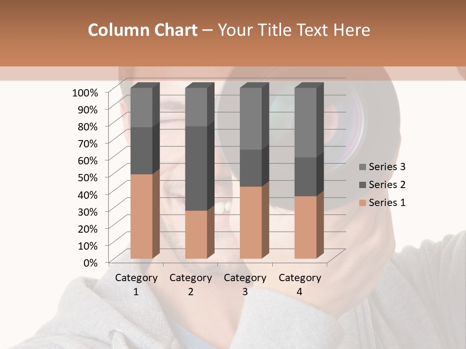 Cameraman Picture Photograph PowerPoint Template
