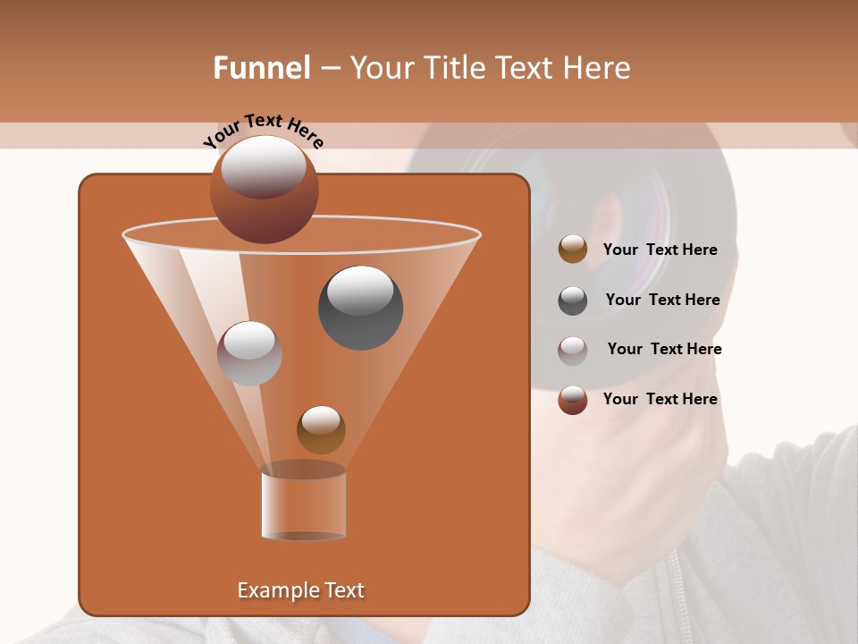 Cameraman Picture Photograph PowerPoint Template