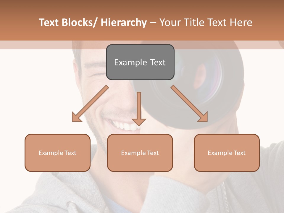 Cameraman Picture Photograph PowerPoint Template