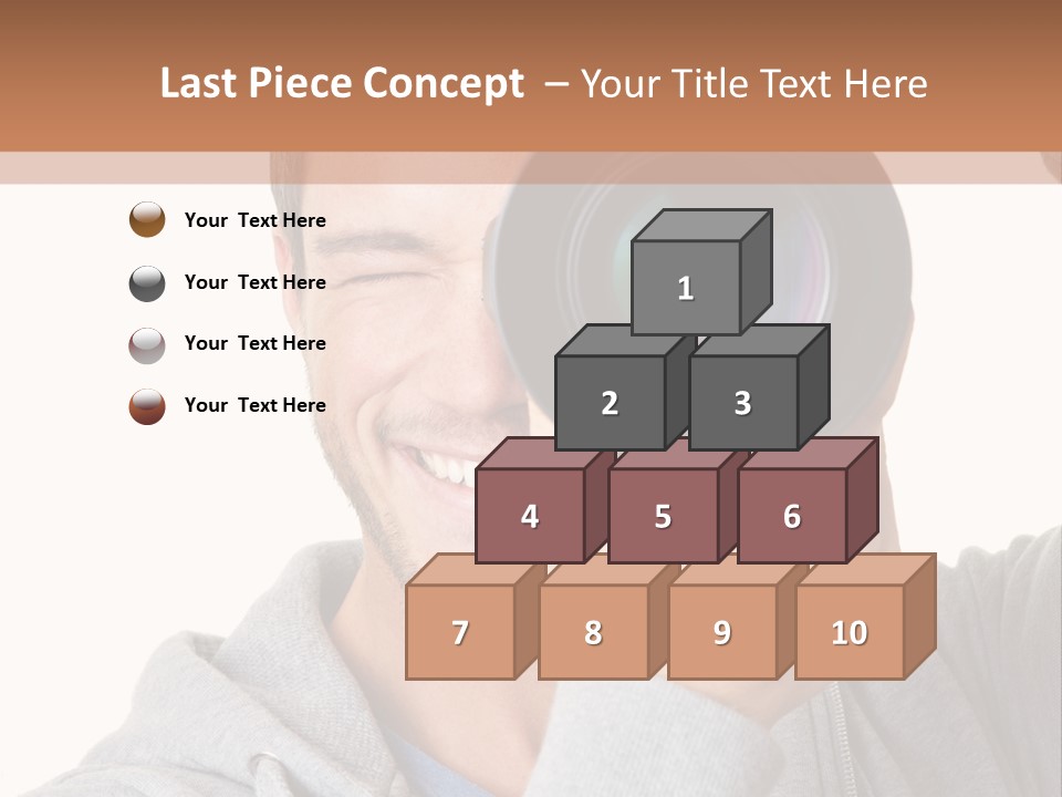 Cameraman Picture Photograph PowerPoint Template