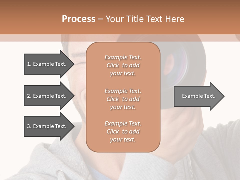Cameraman Picture Photograph PowerPoint Template